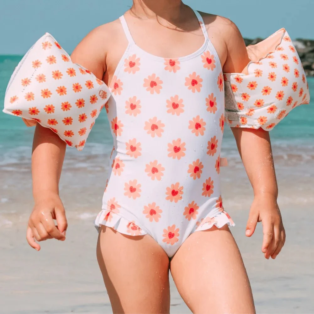 Swim Essentials Kukka sydämet uimahihnat 0-2 vuotta