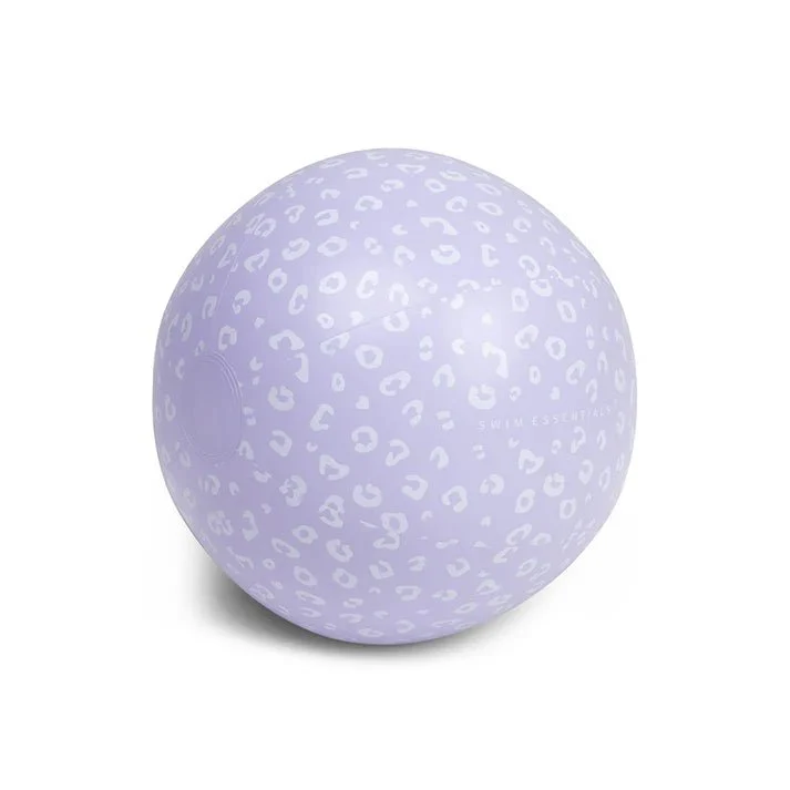Swim Essentials Lilac Leopard rantapallo - 51 cm