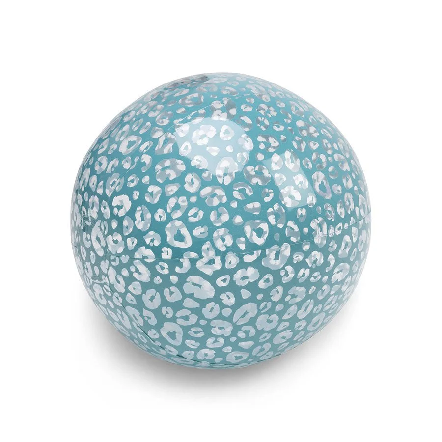Swim Essentials Läpinäkyvä Leopardi-rantapallo - 51 cm