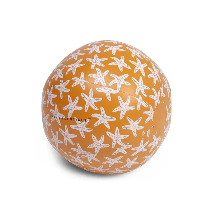 Swim Essentials Oranssi meritähdet rantapallo - 51 cm