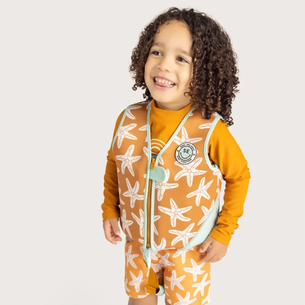 Swim Essentials pelastusliivi Sea Star Leopard 3-6 vuotta