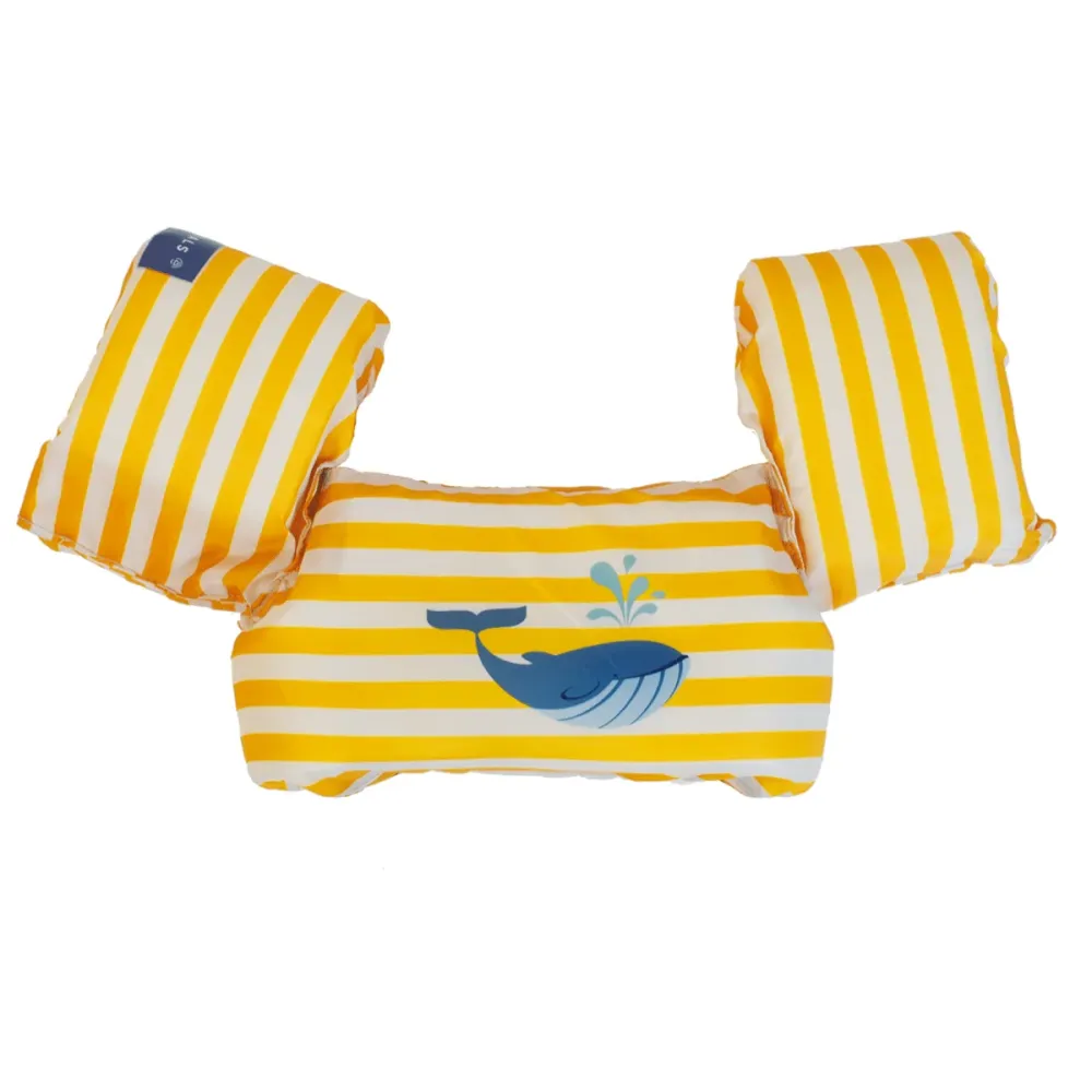 Swim Essentials Puddle Jumper Child Whale Keltainen 2-6 vuotta