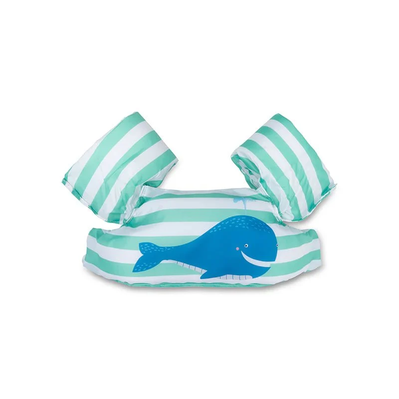 Swim Essentials Puddle Jumper Vihreä valas 2-6 vuotta