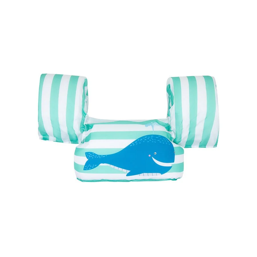 Swim Essentials Puddle Jumper Vihreä valas 2-6 vuotta