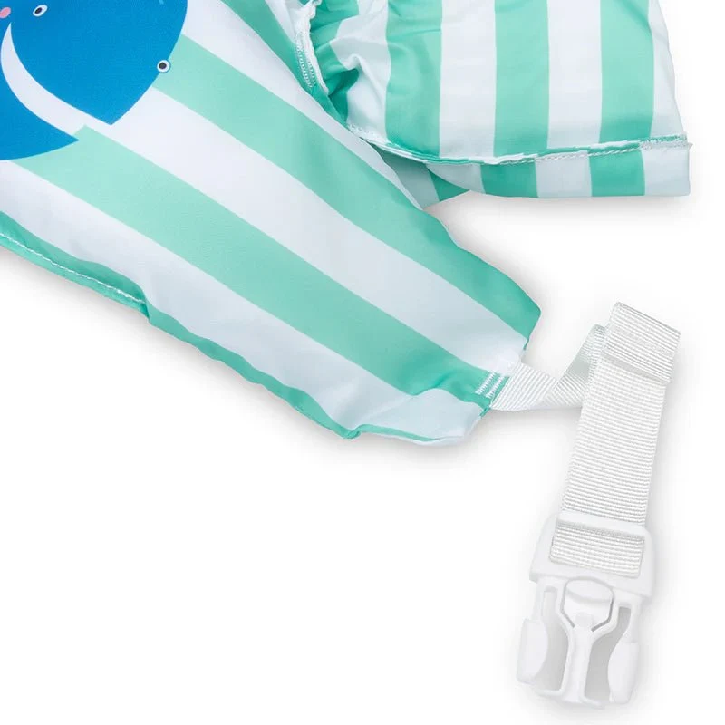 Swim Essentials Puddle Jumper Vihreä valas 2-6 vuotta