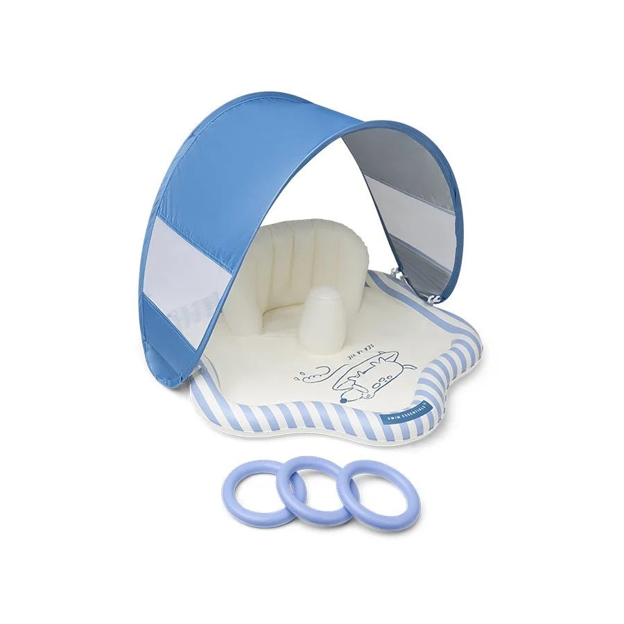 Swim Essentials Puhallettava vesisumutin - Sininen surffaaja
