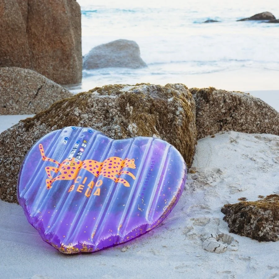 Swim Essentials Purple Wild Heart Lasten allasallas
