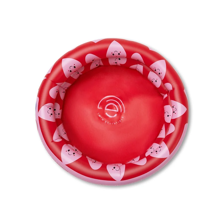 Swim Essentials Red Hearts -vauva-allas - Ø 60 cm