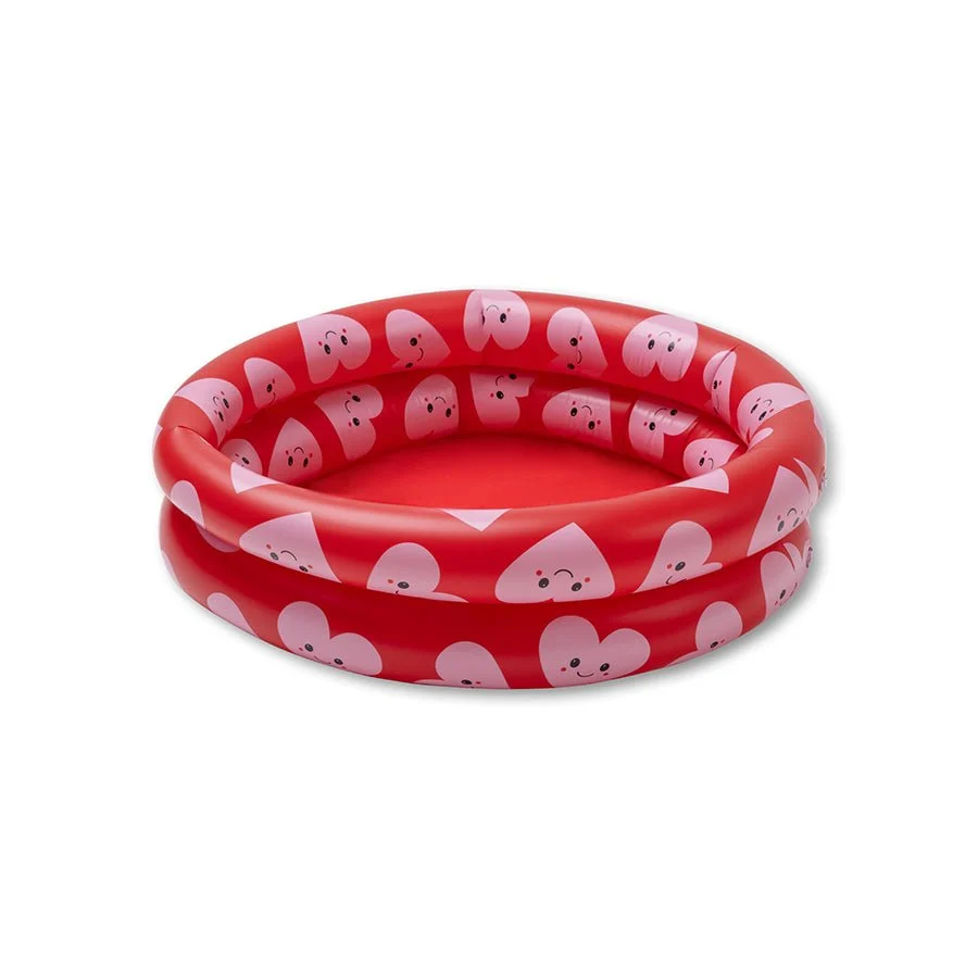 Swim Essentials Red Hearts -vauva-allas - Ø 60 cm