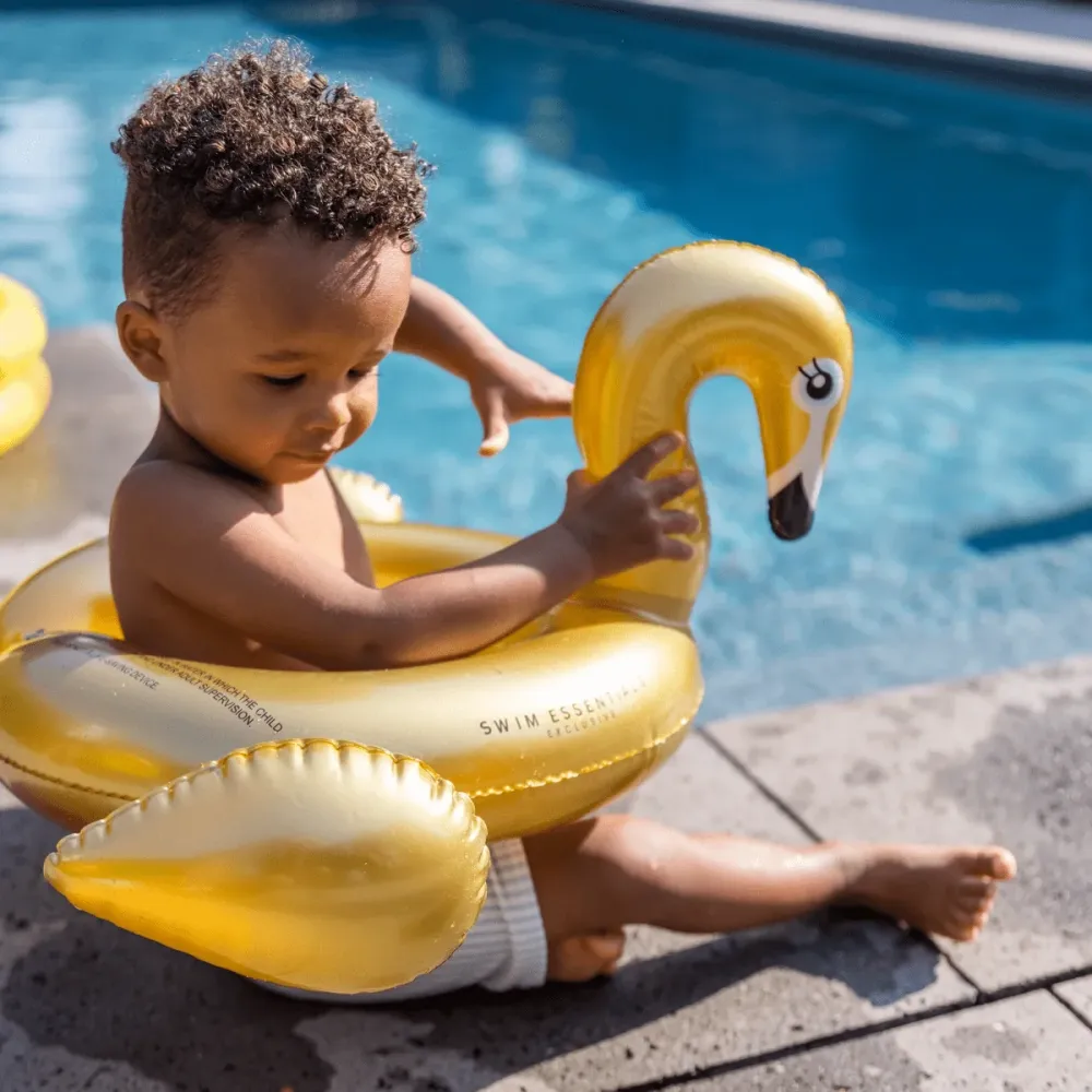 Swim Essentials Swim Band Lapsi Swan Gold 43Cm
