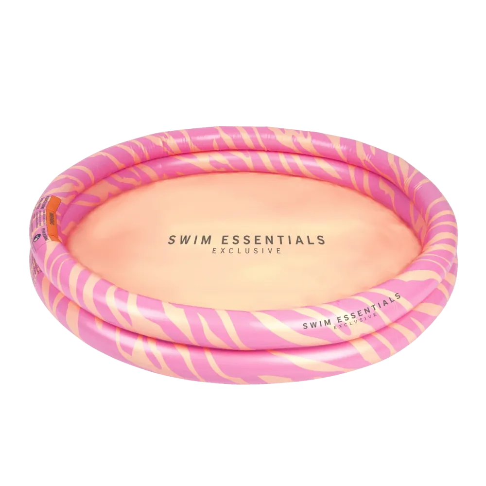 Swim Essentials uima-allas lapsi vaaleanpunainen seepra 1M