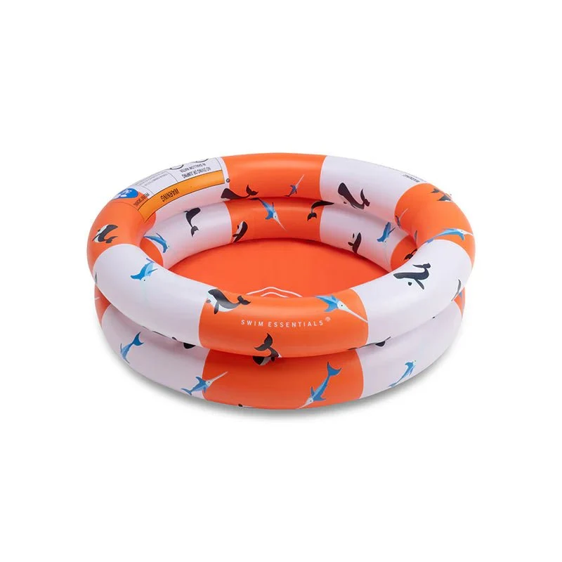 Swim Essentials uima-allas lapsi valas punainen valkoinen 60Cm