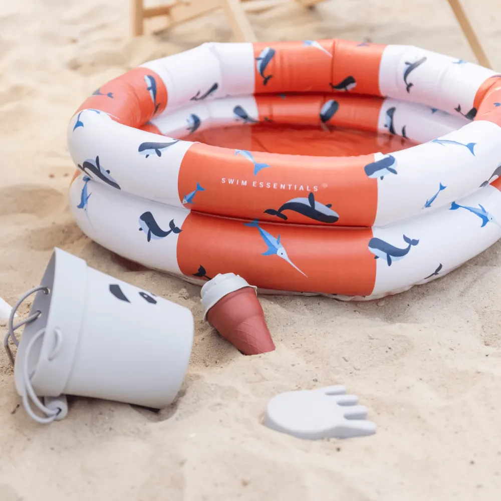 Swim Essentials uima-allas lapsi valas punainen valkoinen 60Cm