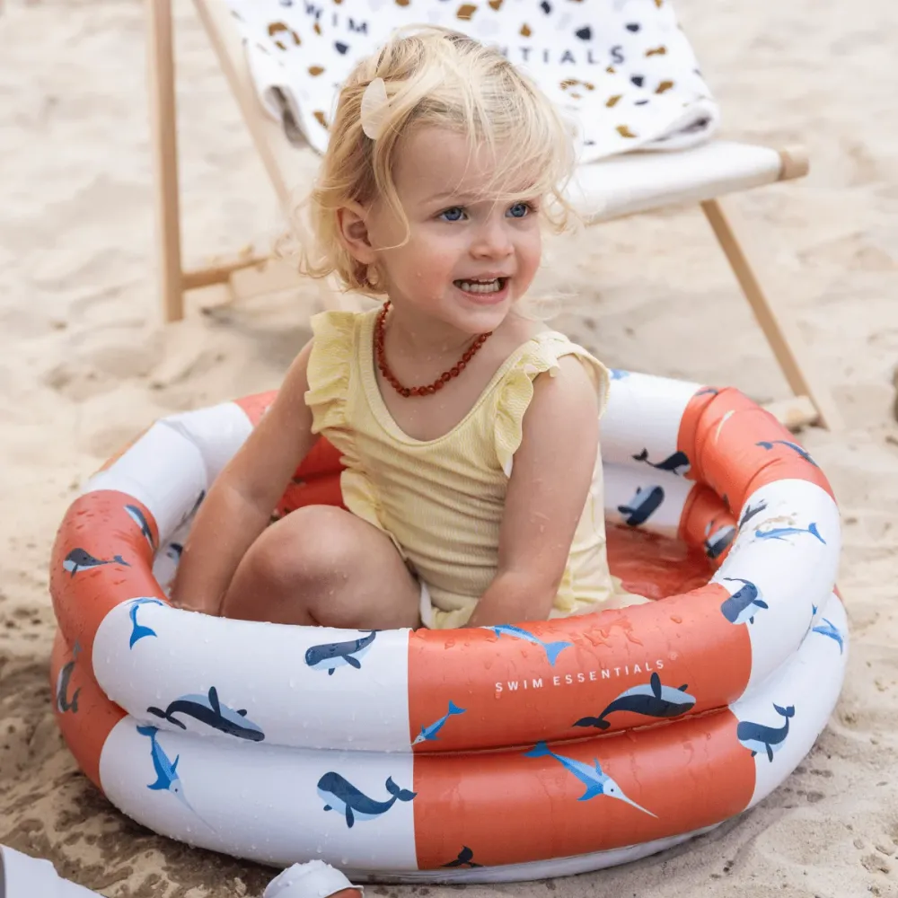 Swim Essentials uima-allas lapsi valas punainen valkoinen 60Cm