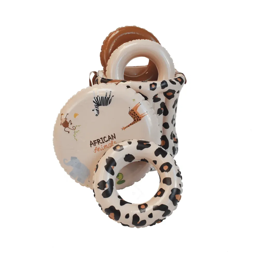 Swim Essentials uima-allas lasten liukumäki Panther Print 2.10M