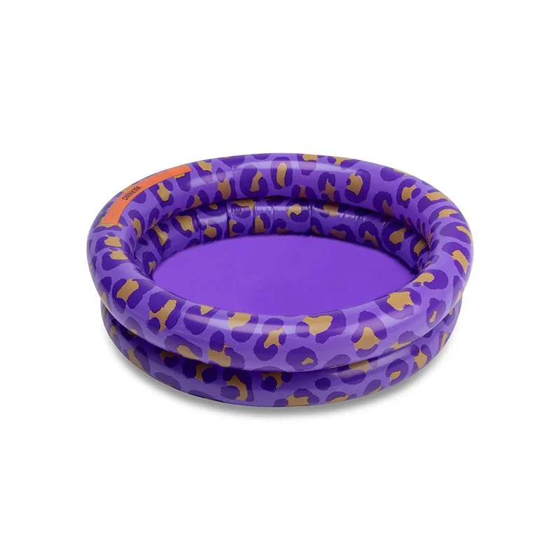 Swim Essentials uima-allas vauva Leopardikuvio Purple 2 renkaat 60Cm