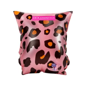 Swim Essentials Uimahihnat Panther Print 2-6 vuotta Vaaleanpunainen