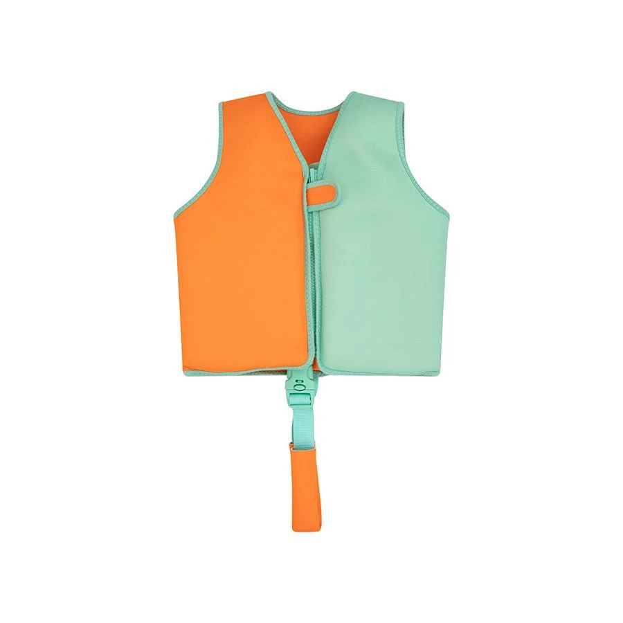 Swim Essentials Uimaliivi Oranssi Vihreä 3-6 vuotta