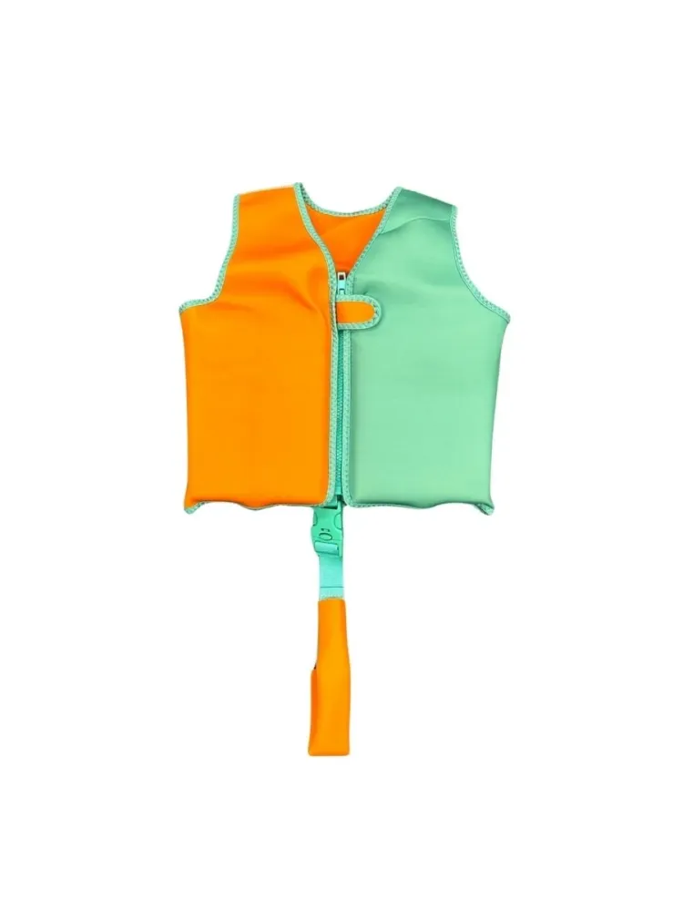 Swim Essentials Uimaliivi Oranssi Vihreä 3-6 vuotta