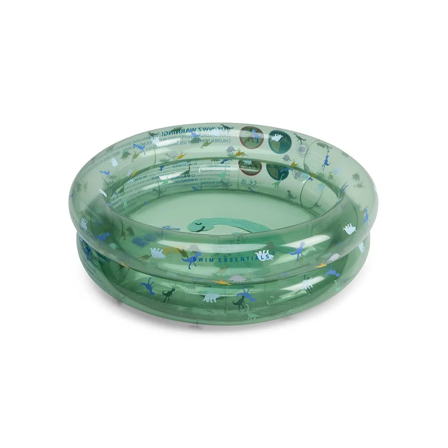 Swim Essentials Vauvan uima-allas Sininen/vihreä Dino - Ø 60 cm