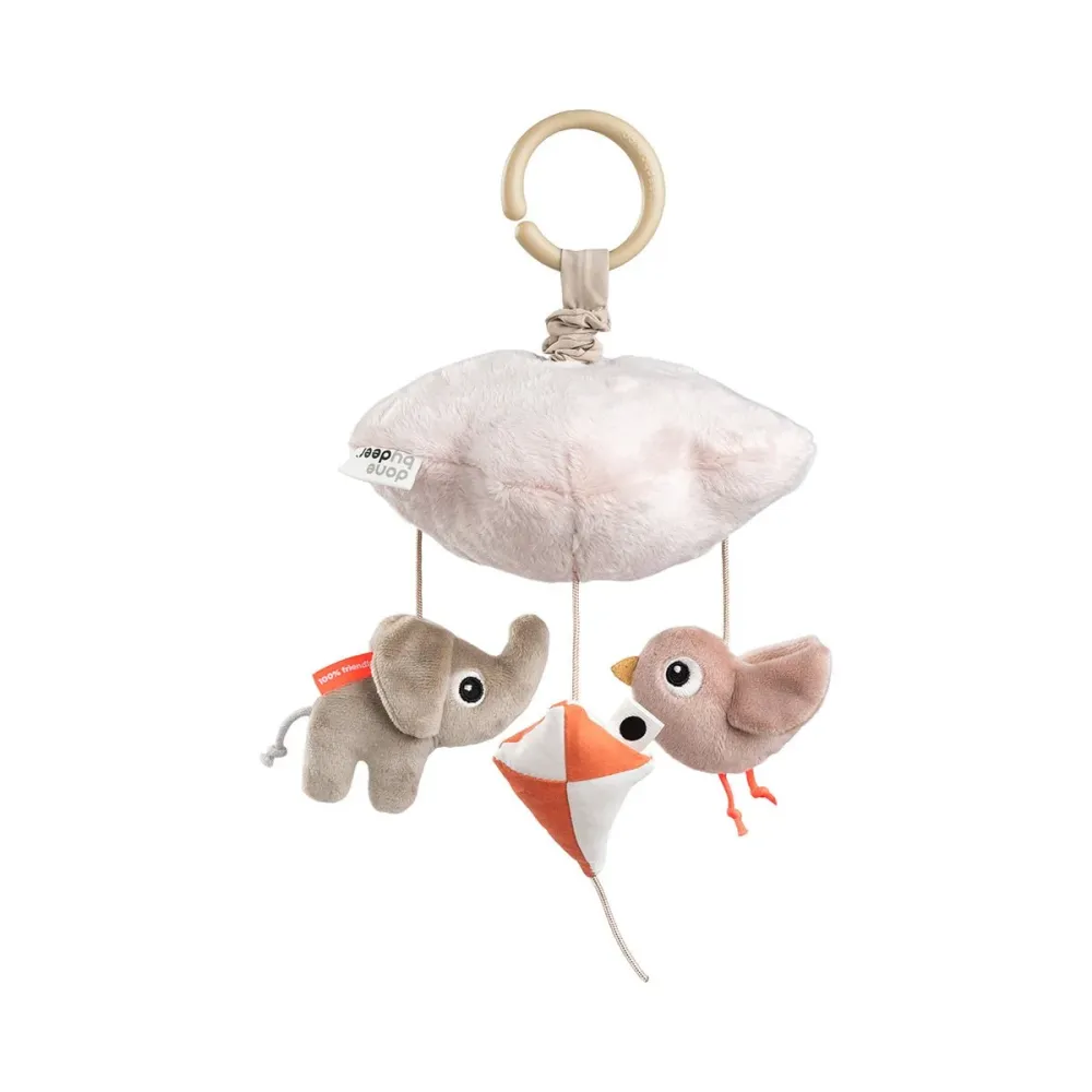 Tehty Deer Music Mobile Playground Pink