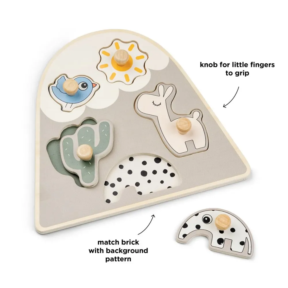 Tehty Deer Puzzle Lalee Sand