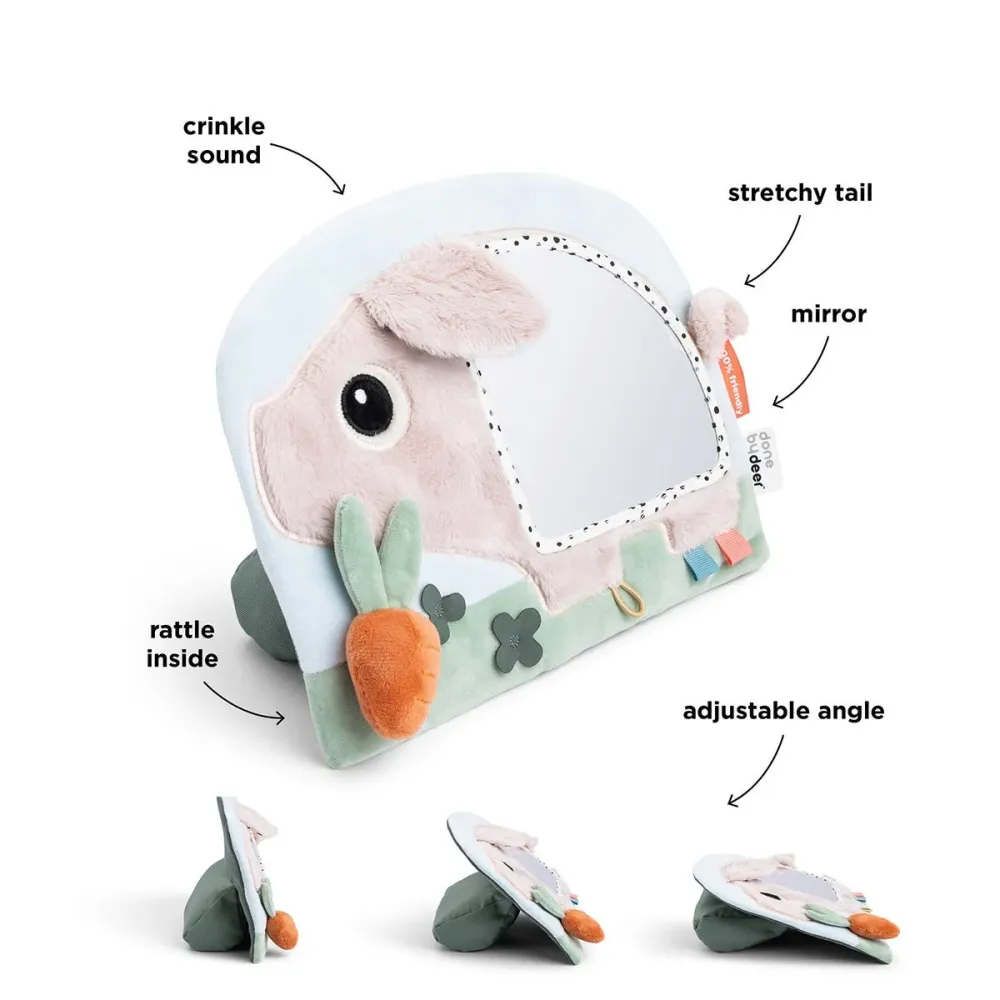 Tehty Deer Rattle Pigee