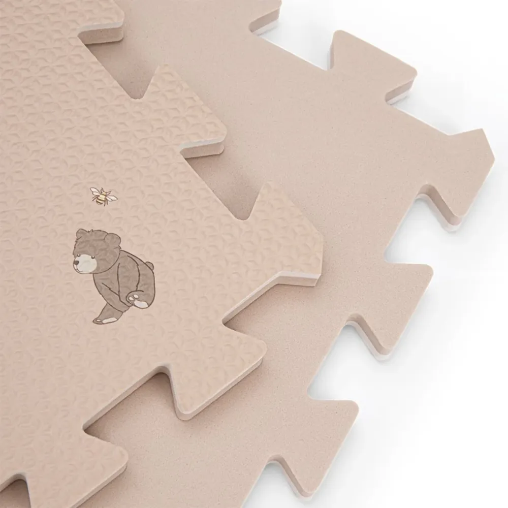 That's Mine Playmat Alva Foam Square Mehiläiset ja karhut