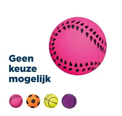 Trixie Ball Neon Floating Foam Rubber Setlement - Mukava ja edullinen koiranpallo