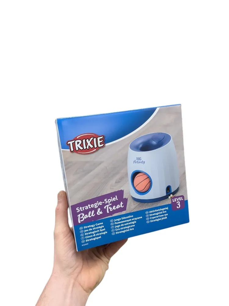 Trixie Dog Activity Strategy Game Ball&Treat - interaktiivinen koiranlelu - sisältää pallon