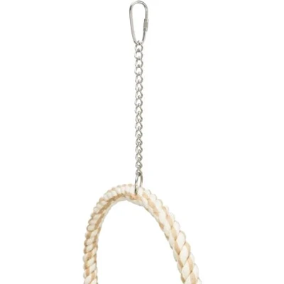 Trixie Double Rope -rengas, luonnonvärinen