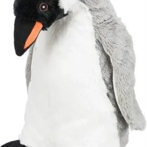 Trixie Be Eco Penguin Erin -pehmolelu, kierrätetty, musta/valkoinen/harmaa - 28 cm koiranlelu