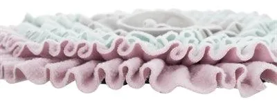 Trixie Junior Snuffle Mat pehmeä pinkki / mintunvihreä / harmaa - Söpö nuuskamatto - 38 x 38 cm
