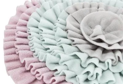 Trixie Junior Snuffle Mat pehmeä pinkki / mintunvihreä / harmaa - Söpö nuuskamatto - 38 x 38 cm