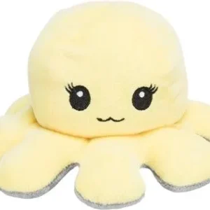 Trixie Octopus Käännettävä Pehmolelu Harmaa/Keltainen - Halvat Koiran Lelut