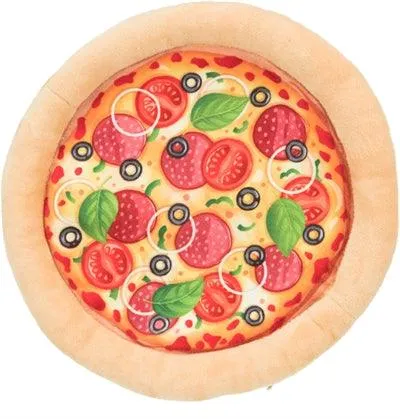Trixie Pehmolelu Pizza - Hauska koiranlelu