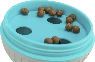 Trixie Snack Ball Dog Plastic / TPR Harmaa - Ruoka- ja välipala-annostelija koirille