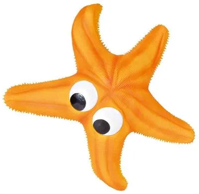 Trixie Starfish -lateksi-/polyesterifleece - hauska interaktiivinen koiranlelu