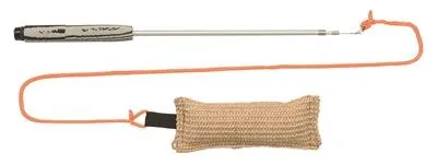 Trixie-teleskooppivapa narulla, jossa damseli – Stimuloi koirasi metsästysvaistoa (110 cm)