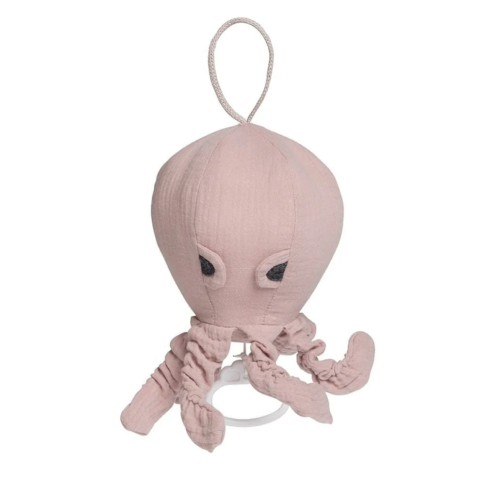 Vauvan ainoa musiikki riipus Baby Octopus Breeze Vanha vaaleanpunainen