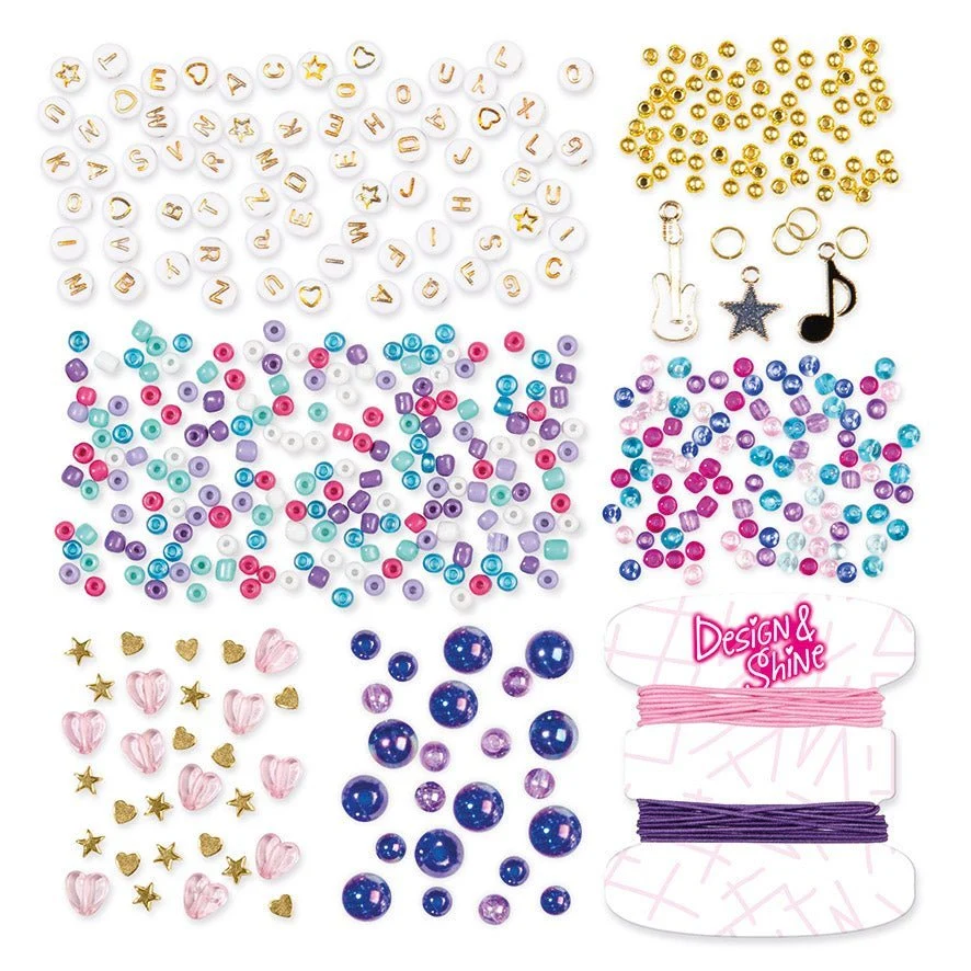 Värillinen Craft Kit Helmi rannekkeet Making