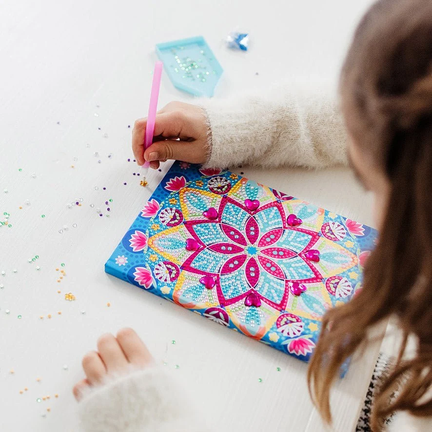 Värillinen Craft Set Diamond Painting Notebook