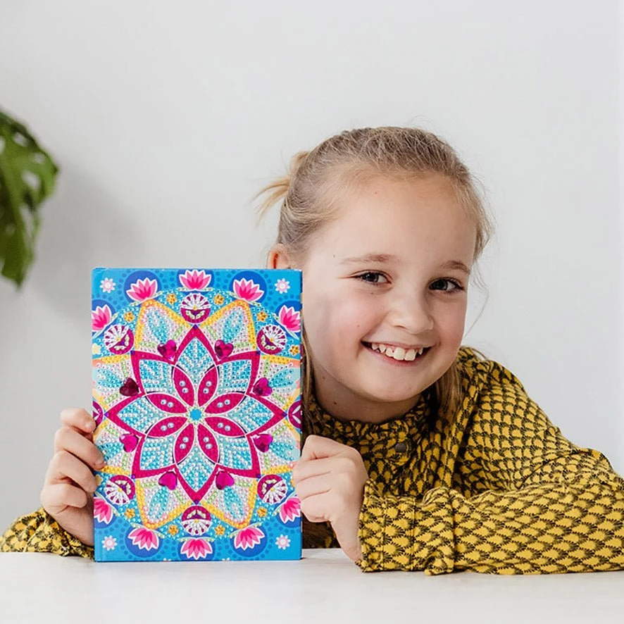 Värillinen Craft Set Diamond Painting Notebook