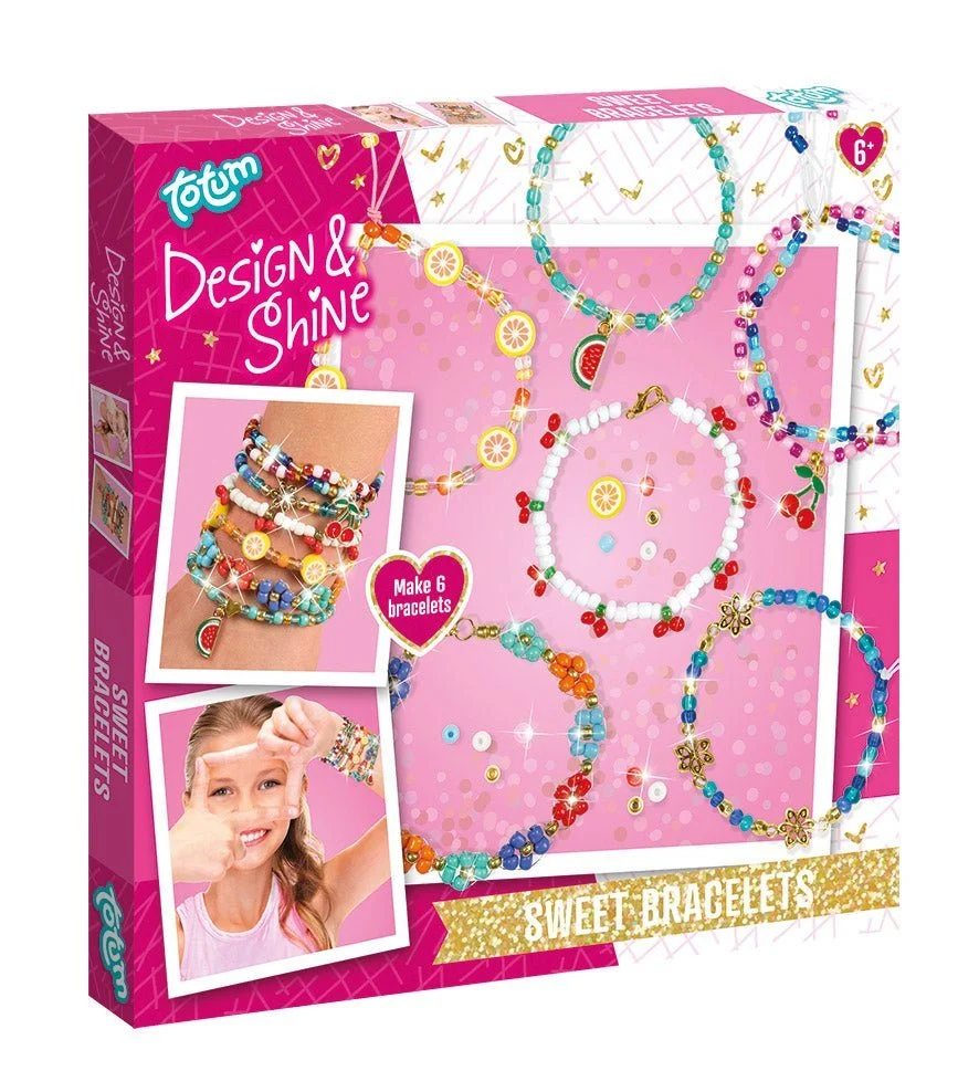 Värillinen Craft Set Hedelmät/kukka rannekkeet Making