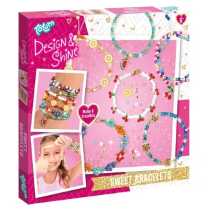 Värillinen Craft Set Hedelmät/kukka rannekkeet Making