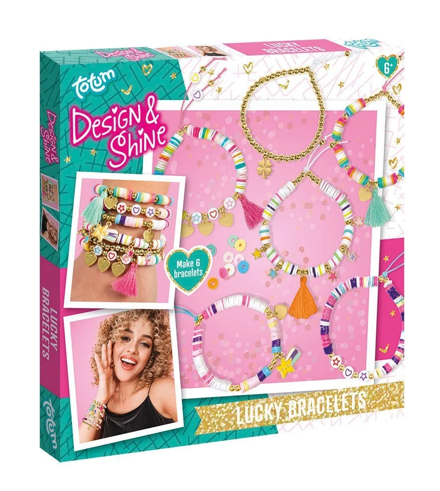 Värillinen Craft Set Lucky rannekkeet Making