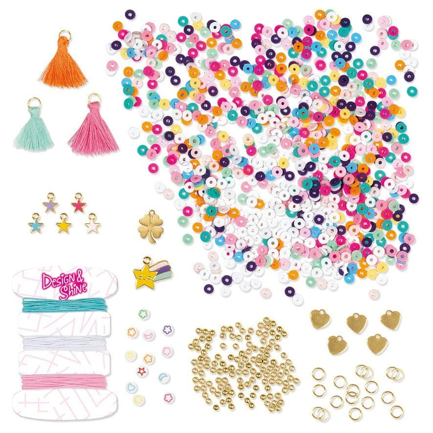 Värillinen Craft Set Lucky rannekkeet Making