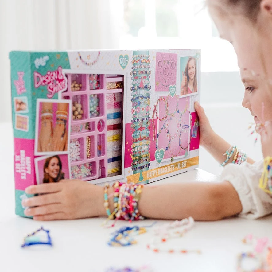 Värilliset Craft Kit rannekkeet Making Xl