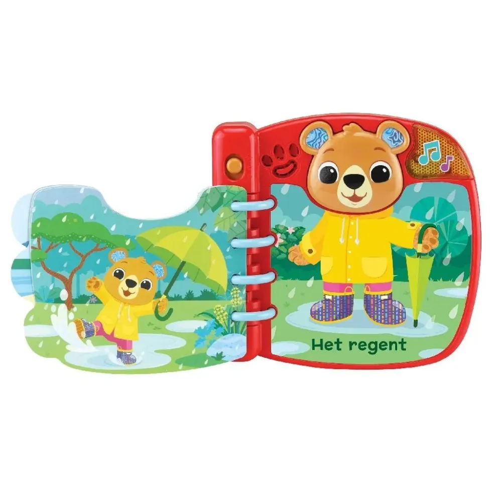 Vtech Baby Book Vauva valitsee vaatteita karhun kanssa