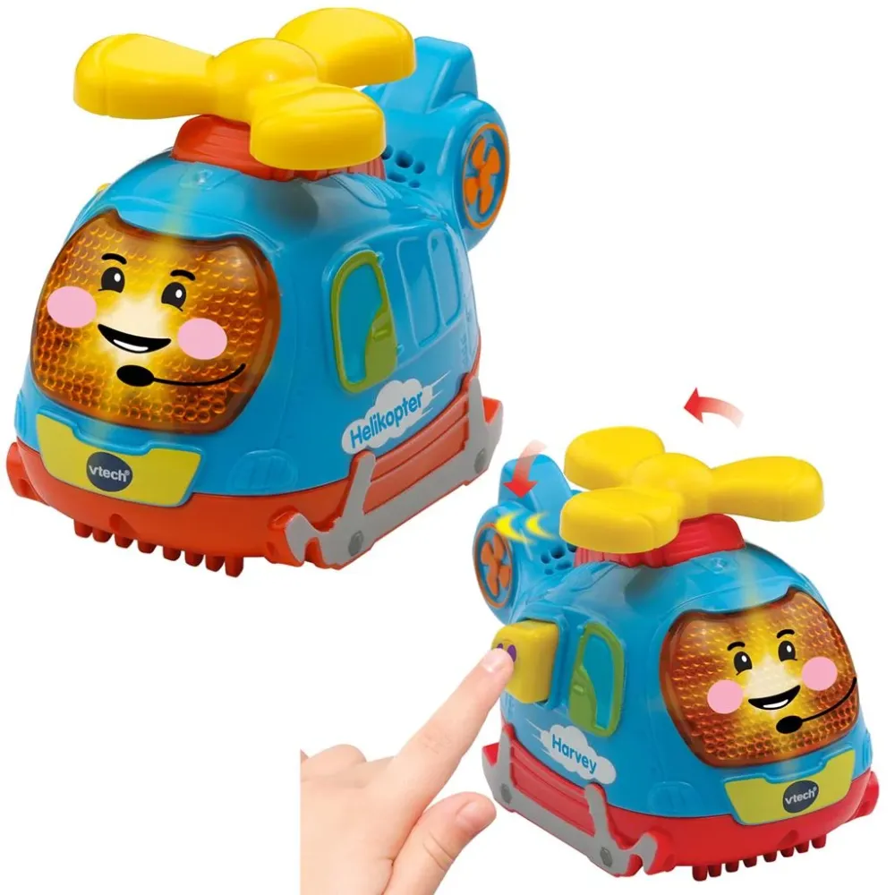 Vtech Leluauto Toet Toet Car Harvey Helikopteri